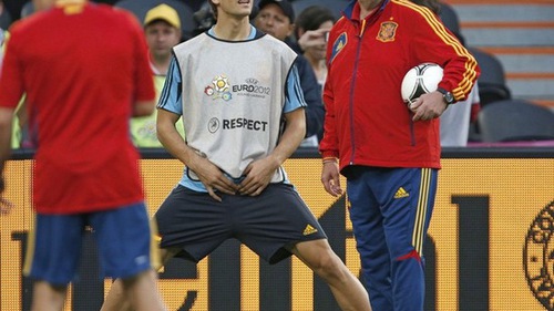 Dự bị củaTây Ban Nha mơ được ra sân trận Chung kết